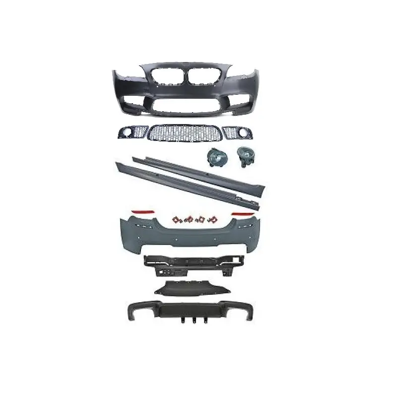 Super Prix KIT COMPLET LOOK M5 AVEC ANTIBROUILLARDS BMW SÉRIE 5 F10 BERLINE (10-13) PARE CHOC AVANT-ARRIÈRE-BAS DE CAISSE