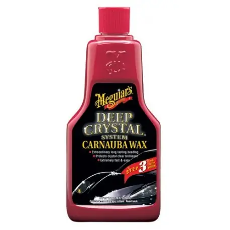 MEGUIAR'S DEEP CRYSTAL CARNAUBA WAX STEP 3- 473 ML - A2216 Usine Directe
