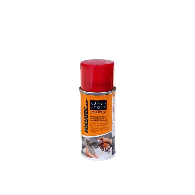 Bon Marché SPRAY COLORANT ROUGE POUR PLASTIQUE + VERRE + PLEXIGLAS - FOLIATEC - 400ml