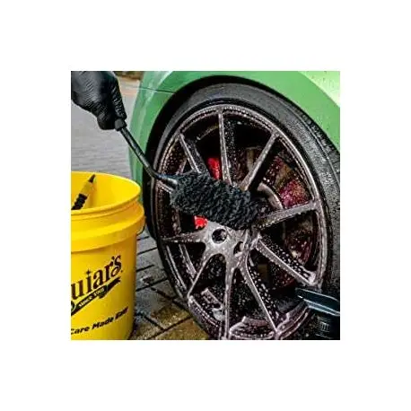 MEGUIAR'S- BROSSE DE JANTE D'ANGLE - SUPREME ANGLED WHEEL BRUSH - X1907 Produit De Marque