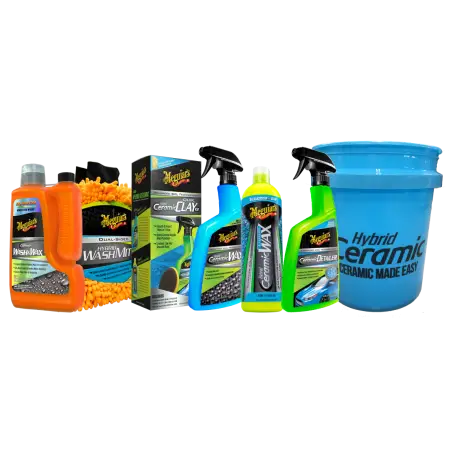 MEGUIAR'S - PACK DE PRODUIT HYBRID CERAMIC DE MEGUIARS - 6 PRODUITS Offre Exclusive