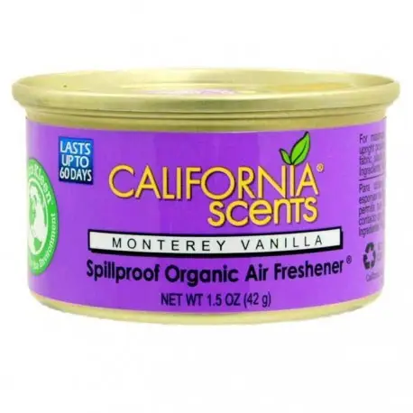 Livraison Express DESODORISANT AUTO - CALIFORNIA SCENTS - MONTEREY VANILLA