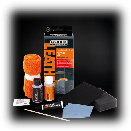 KIT DE RÉPARATION POUR LE CUIR ET LE VINYLE - QUIXX Quantité Limitée