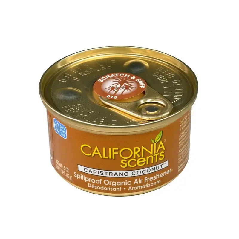 Quantité Limitée DESODORISANT AUTO - CALIFORNIA SCENTS - COCONUT