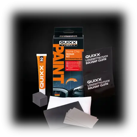 Prix Promo KIT DE RÉPARATION DES ÉCLATS DE PIERRE - COULEUR TRANSPARENT- QUIXX