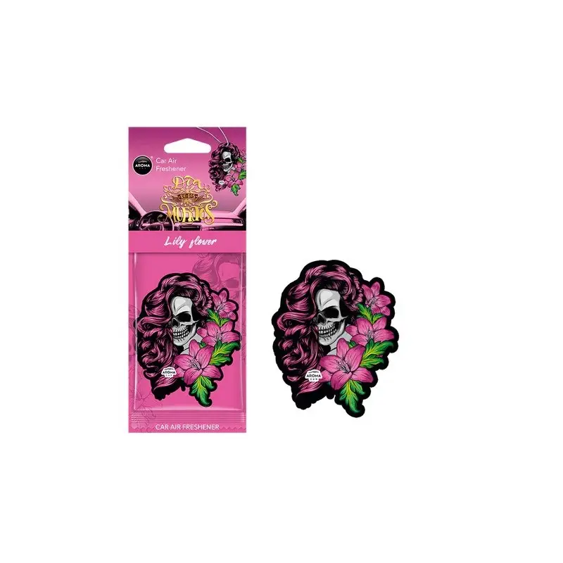 DESODORISANT AUTO - AROMA - LILY FLOWER - CAR AIR FRESHENER Certifié