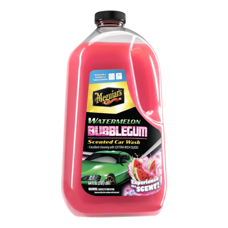 PRODUIT MEGUIAR'S SHAMPOING WATERMELON BUBBLEGUM WASH - 1890ML - G250464EU - SCENTED CAR WASH Offre Du Jour