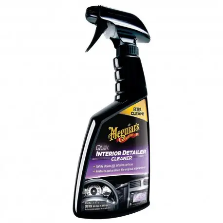 PRODUIT MEGUIAR'S QUIK INTERIOR DETAILER - 473ML - G13616 - RENOVATEUR PLASTIQUE Vente Flash