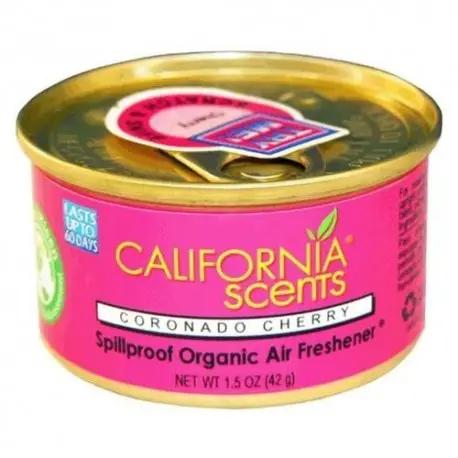 DESODORISANT AUTO - CALIFORNIA SCENTS - CORONADO CHERRY Jusqu’à Épuisement Des Stocks