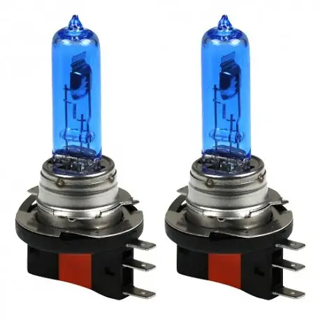 Expédié Aujourd’hui SET DE 2 AMPOULES HALOGENES EFFET XENON H15 12V 55W