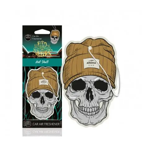 DESODORISANT AUTO - AROMA - MUERTOS HAT SKULL - CAR AIR FRESHENER Usine Directe