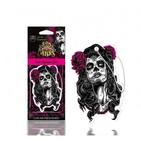 DESODORISANT AUTO - AROMA - MUERTOS PINK DIAMOND GIRL - CAR AIR FRESHENER Promotion