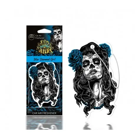 DESODORISANT AUTO - AROMA - MUERTOS BLUE DIAMOND GIRL - CAR AIR FRESHENER Bon Plan
