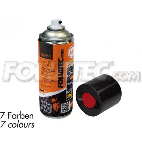 BOMBE 400ML PEINTURE FREIN FOLIATEC - TOUTES COULEURS (NOIR-BLEU-ROUGE-JAUNE-ORANGE-VERT) Acheter En Ligne