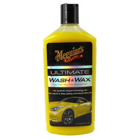 SHAMPOING MEGUIAR'S ULTIMATE WASH & WAX - 473ML - G17716 Prix Choc