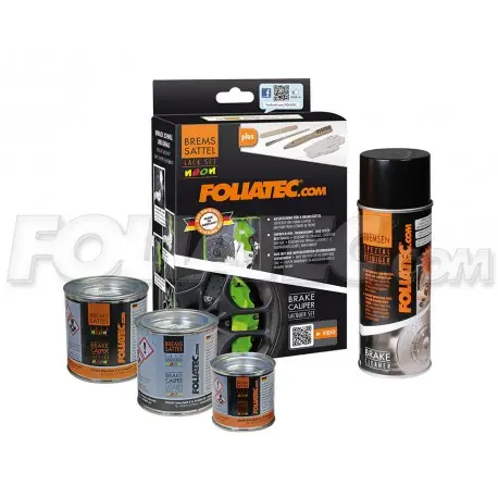 Commander Vite PACK PEINTURE FREIN FOLIATEC - GAMME FLUO! (JAUNE VERT ORANGE ROUGE)