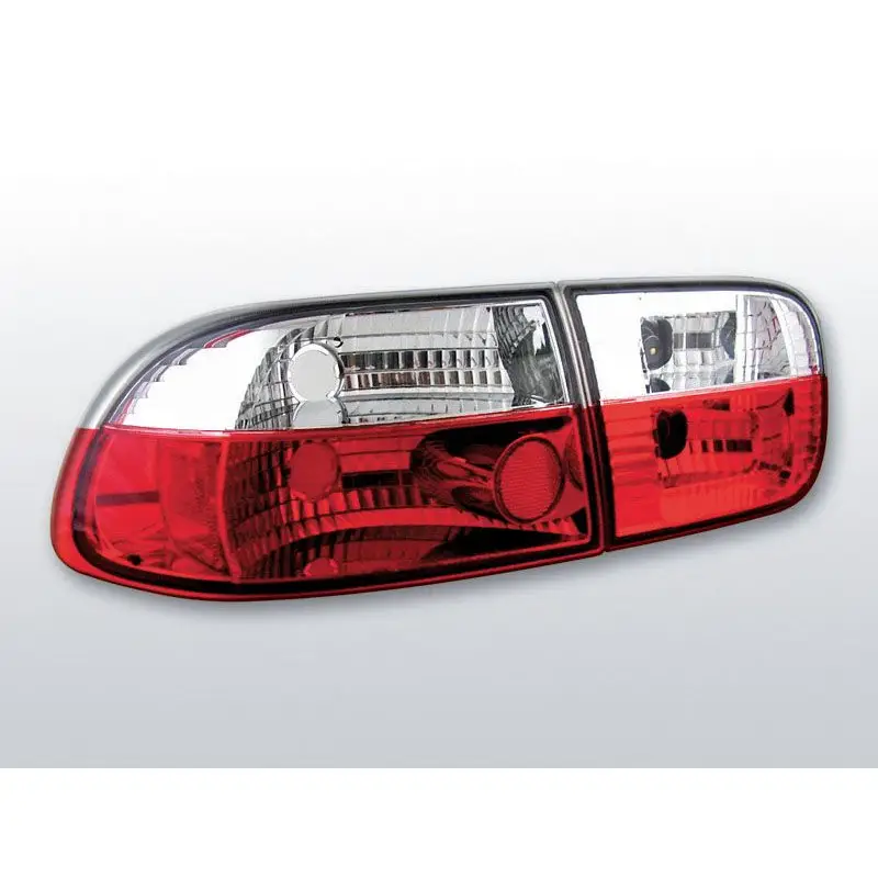 Top Vente Feux Arrière Honda Civic 09.91-08.95 2/4 ptes Rouge/Claire