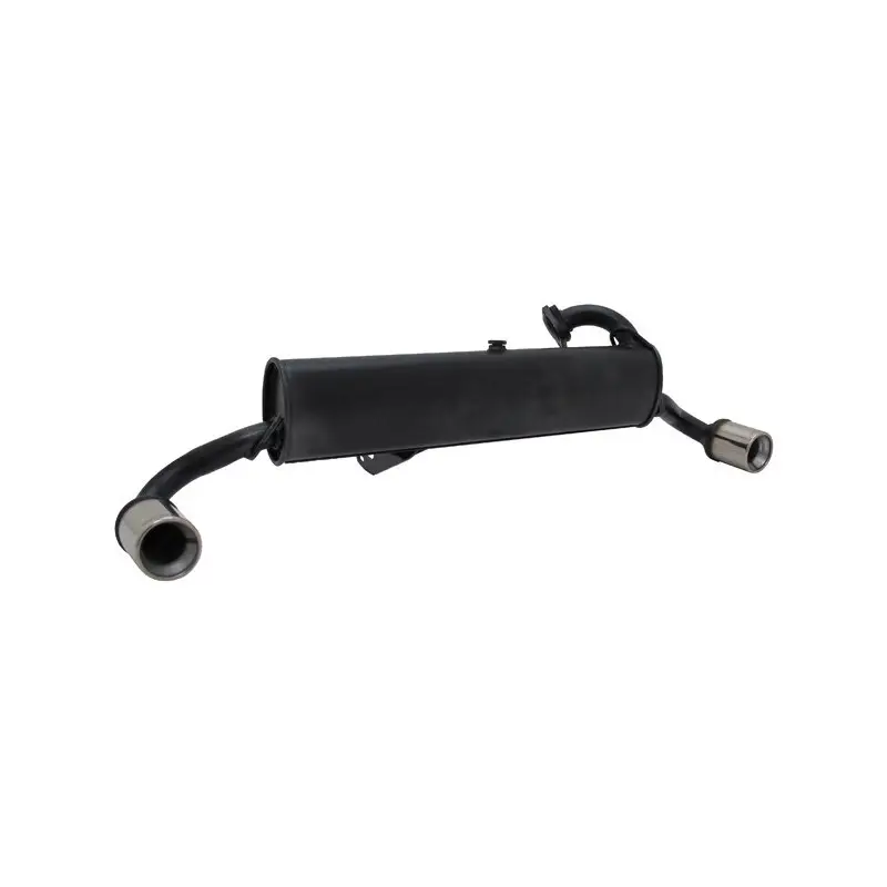 Petit Prix Silencieux sport Duplex 2 x 76 mm pour Smart Coupe / Cabrio / Fortwo 98-