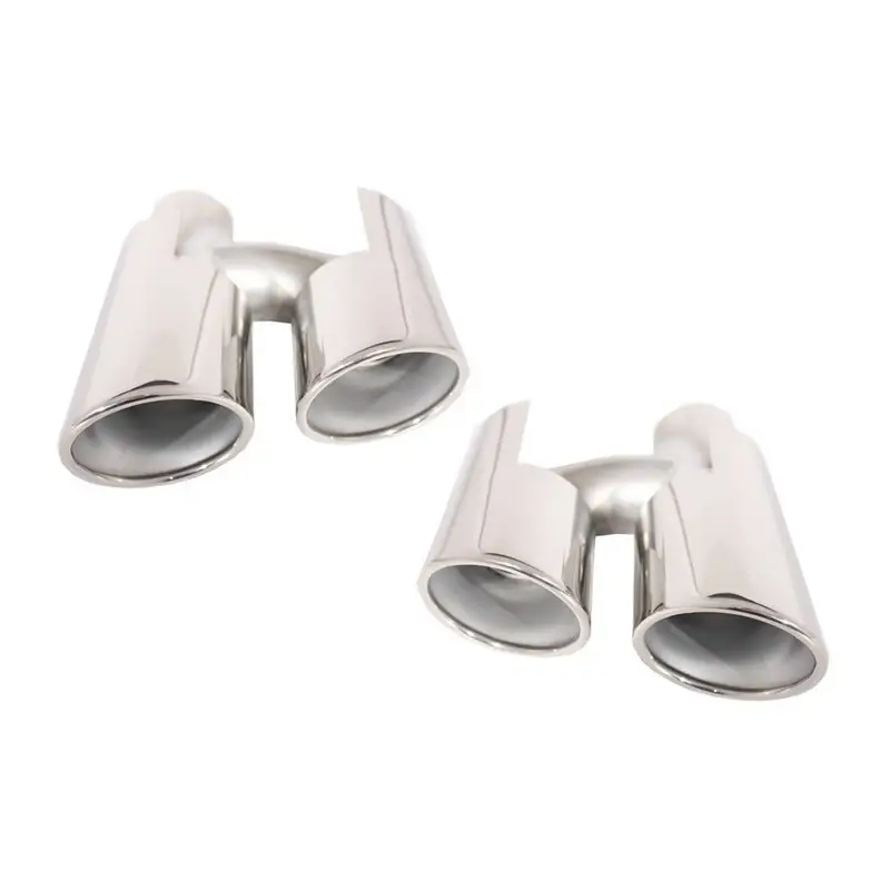 Livraison Gratuite Embouts d'échappement Look 4S pour Porsche 970 Panamera 2011-2013