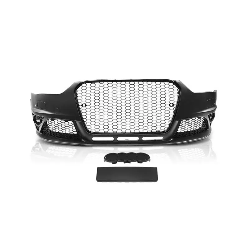 Prix Promo Pare-Chocs Avant avec calandre noire brillante pour Audi A4 B8 12-15