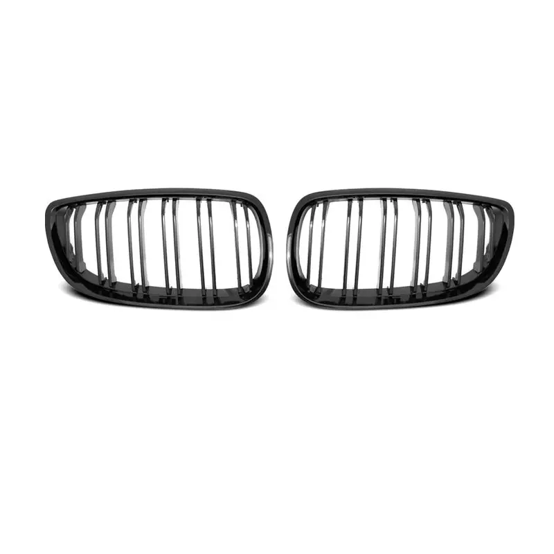 Meilleure Vente Calandre Double lame Noir Brillant Look M Pour BMW E92/E93