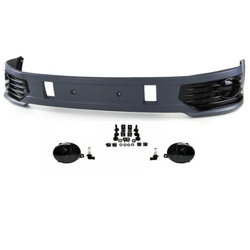 Spoiler avant Sportline Black Edition + AB pour VW Bus Transporter T5 09-15 Acheter En Ligne