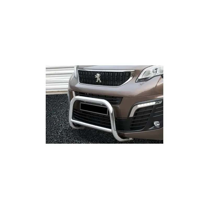 Pare-buffle chromé Ø60mm pour Peugeot Traveller 2016 Dernière Chance