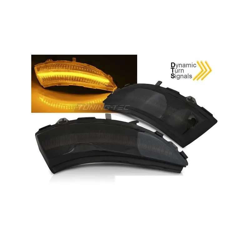 Prix Promo Clignotants dynamique noir pour Renault Clio 4 12-16