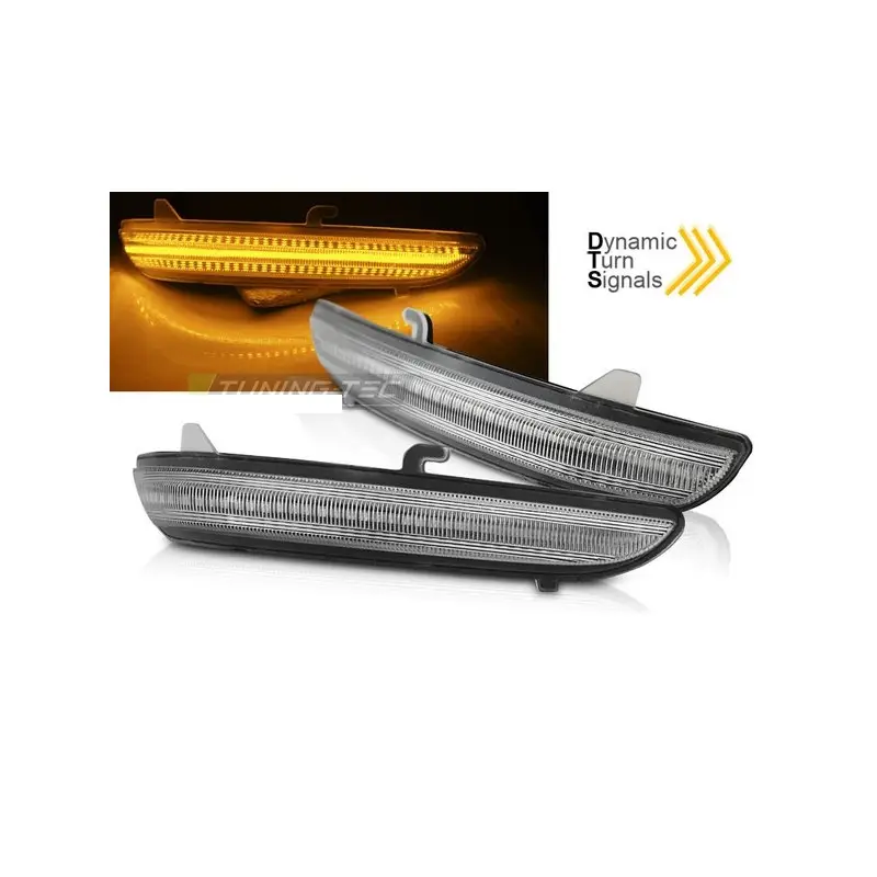 Clignotants dynamique blanc pour Peugeot 208 / 2008 / Citroen C3 Achat Immédiat