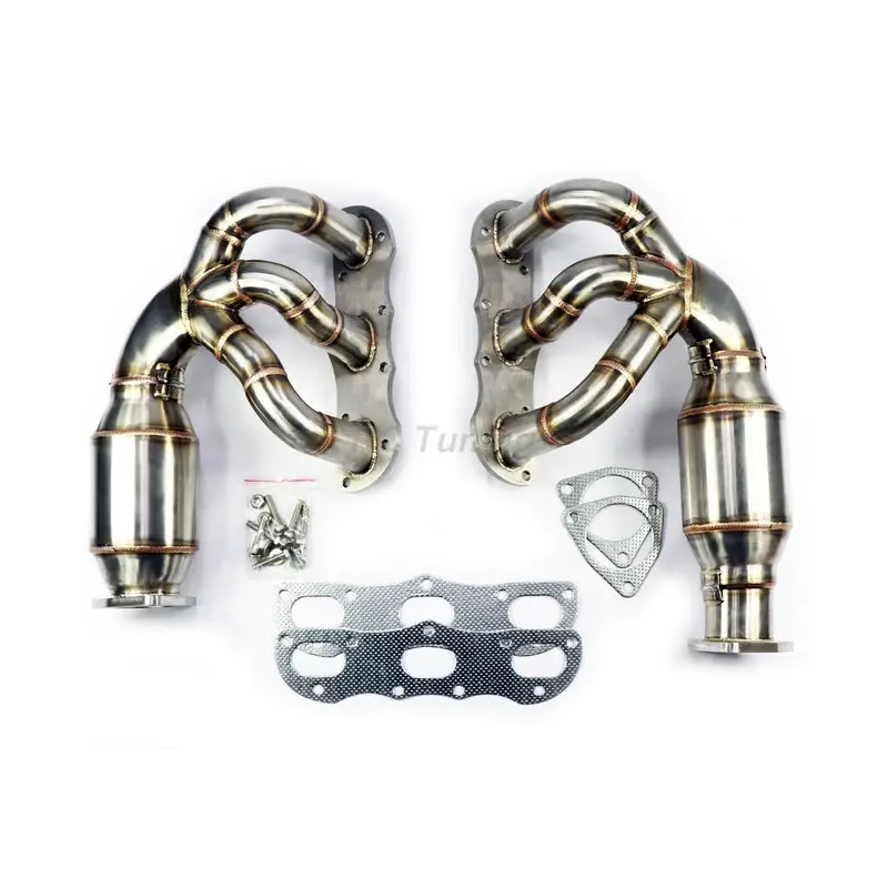 Satisfait Ou Remboursé Collecteur d'échappement en inox pour Porsche 911 991.1 Carrera S 2015