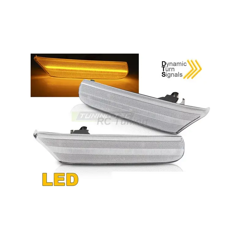 Populaire Clignotants Latéraux Blanc SEQ pour Porsche 911 996/Boxster 986