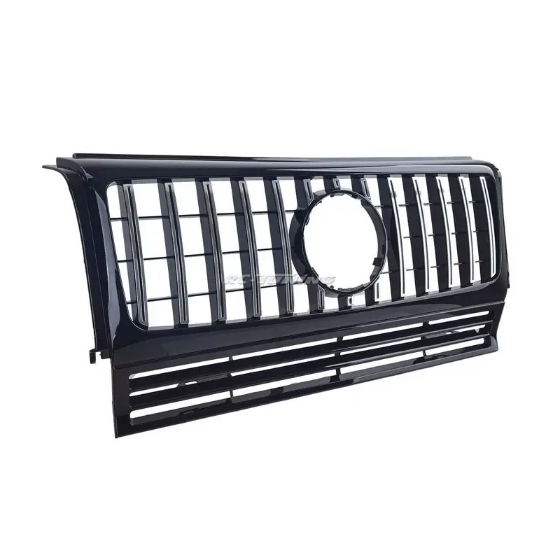 Authentique Calandre pour Mercedes W463 90-12 noir brillant