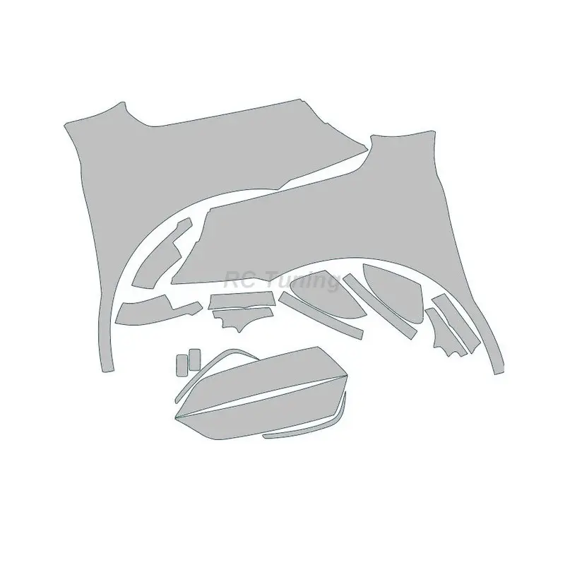 Commande En Gros Film de protection PPF ailes + feux avant pour DS7 Crossback 18-22