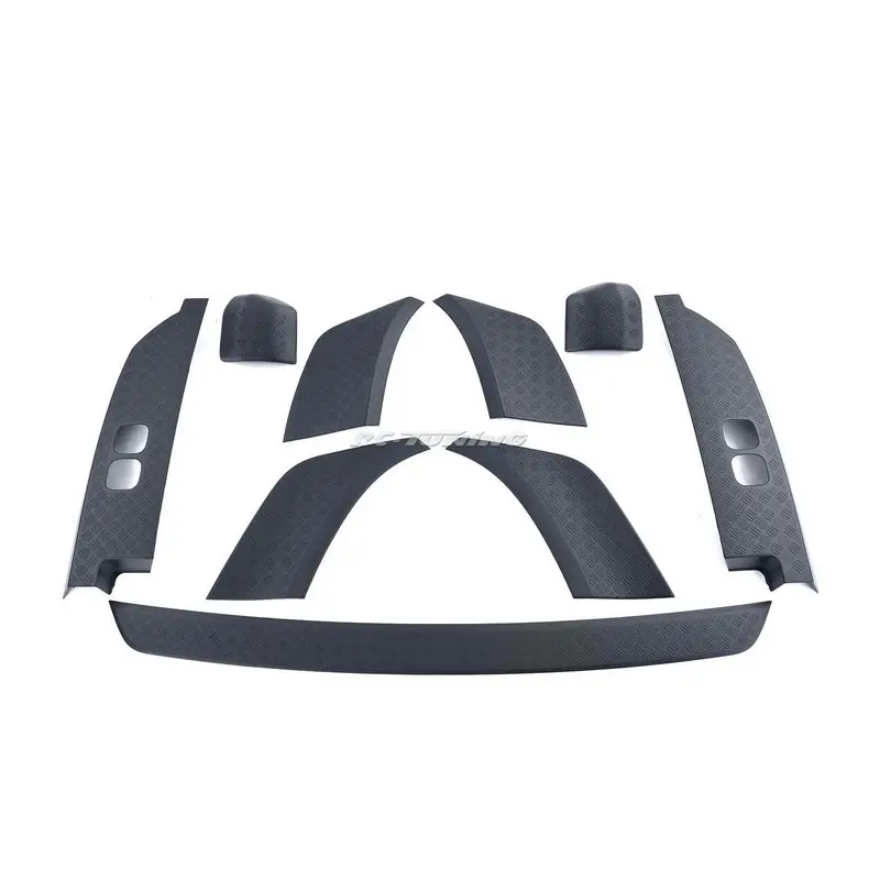 Acheter En Ligne Kit de Protection tout-terrain noir mat pour Land Rover Defender L663 110 2019-