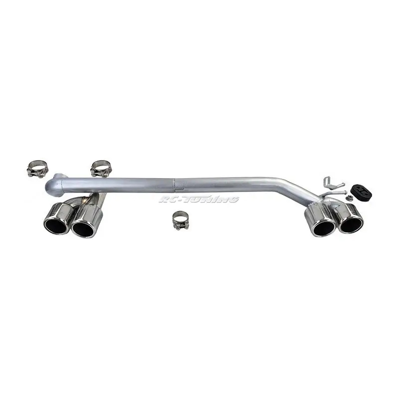Embouts d'échappement duplex avec tuyau pour BMW F32 F33 F36 425 428 430 Jusqu’à Épuisement Des Stocks