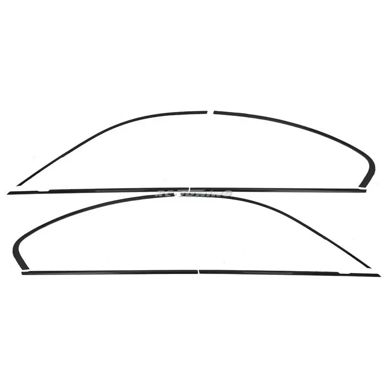 Prix Promo Baguettes, contour de portes noir kit pour BMW Serie 5 G30 16-23 berline