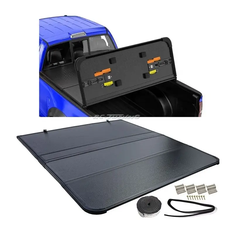 Cache-bagages pliable avec LED pour Ford Ranger T7 T8 16-23 Meilleure Vente