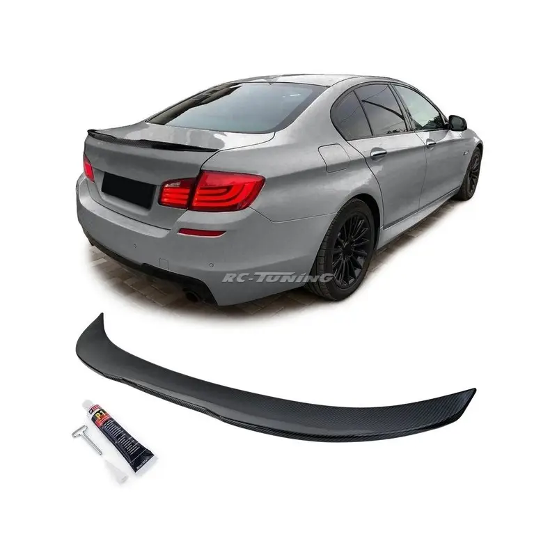 Aileron look carbone pour BMW Serie 5 F10 berline 10-17 Produit De Marque