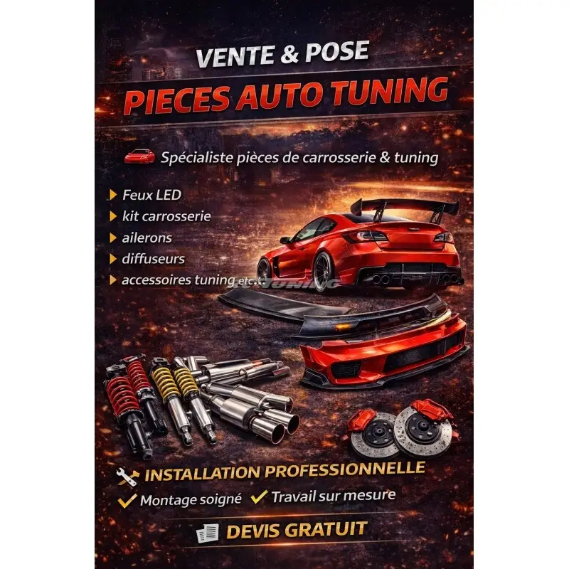 Montage accessoires auto tuning Alsace Réduction