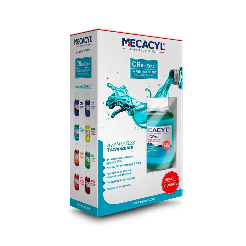 Mecacyl CR BioEthan E85 Hyper Lubrifiant Moteur (100 ml) Meilleure Vente