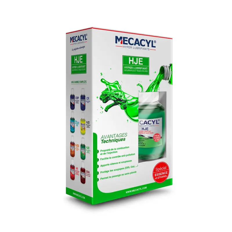 Nouvel Arrivage Mecacyl HJE Lubrifiant / Nettoyant Injecteurs Essence (200 ml)