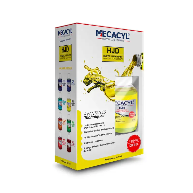 Mecacyl HJD Lubrifiant / Protection Injecteurs Diesel (200 ml) Expédié Aujourd’hui