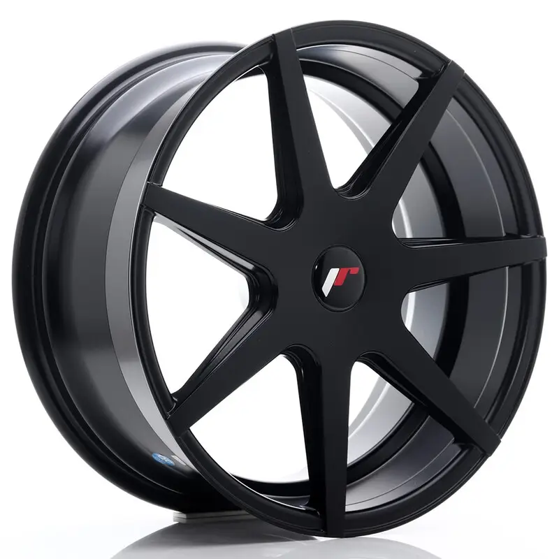 Japan Racing JR-20 19x8.5" (4 & 5 trous - sur mesure) ET20-40, Noir Mat / Satiné Vente Directe