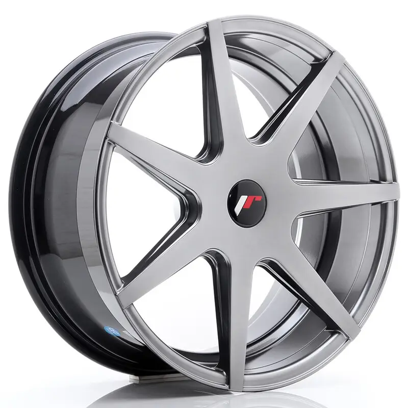 Japan Racing JR-20 19x8.5" (4 & 5 trous - sur mesure) ET20-40, Hyper Black Offre Du Jour