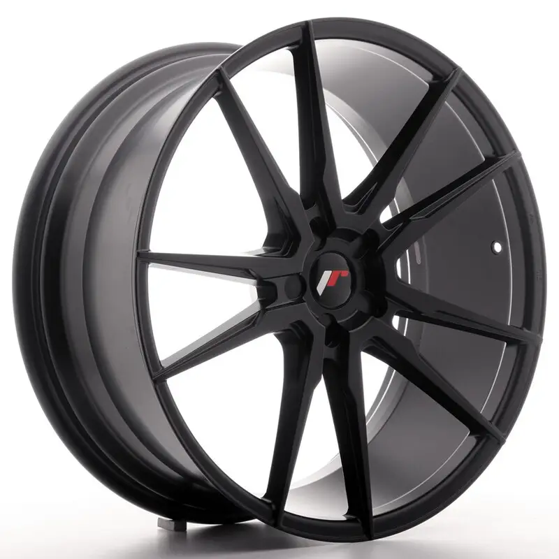 Japan Racing JR-21 Extreme Concave 22x9.5" (5 trous - sur mesure) ET30-45, Noir Mat / Satiné Solde