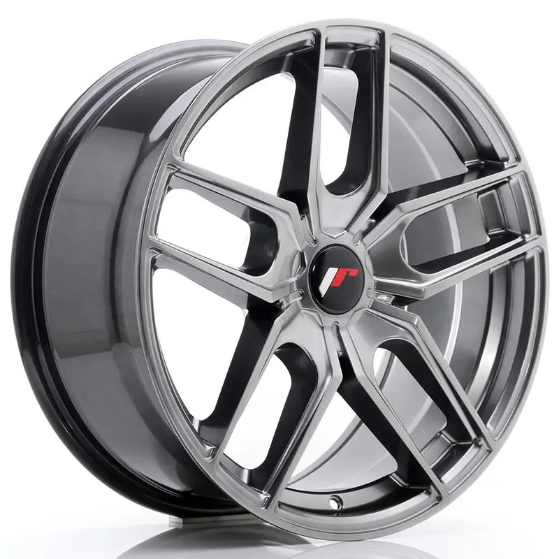 Usine Directe Japan Racing JR-25 18x8.5" (5 trous - sur mesure) ET20-40, Hyper Black