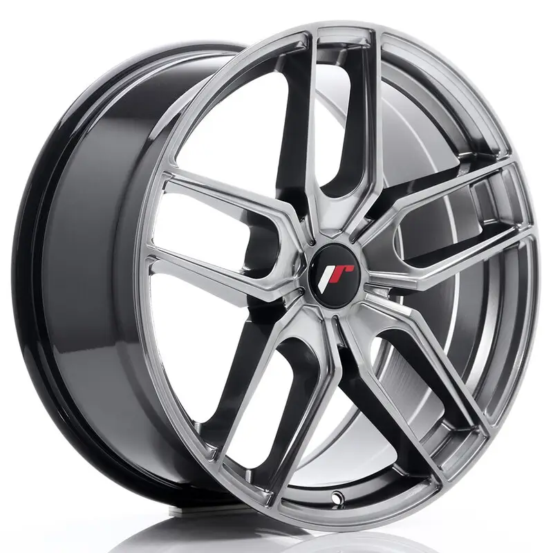 Dernière Chance Japan Racing JR-25 19x8.5" (5 trous - sur mesure) ET20-40, Hyper Black