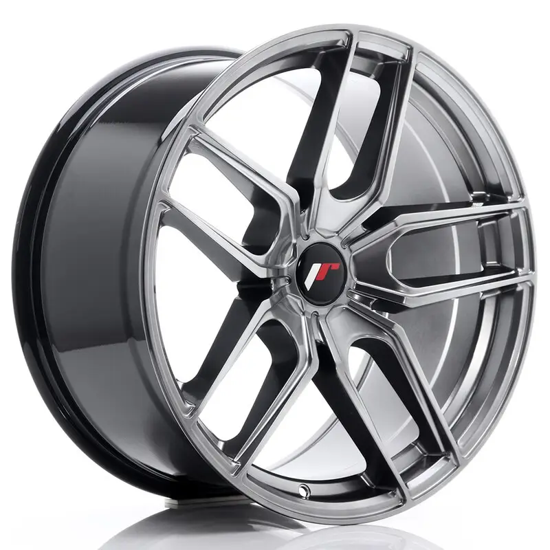 Japan Racing JR-25 Extreme Concave 19x9.5" (5 trous - sur mesure) ET20-40, Hyper Black Seulement Aujourd’hui