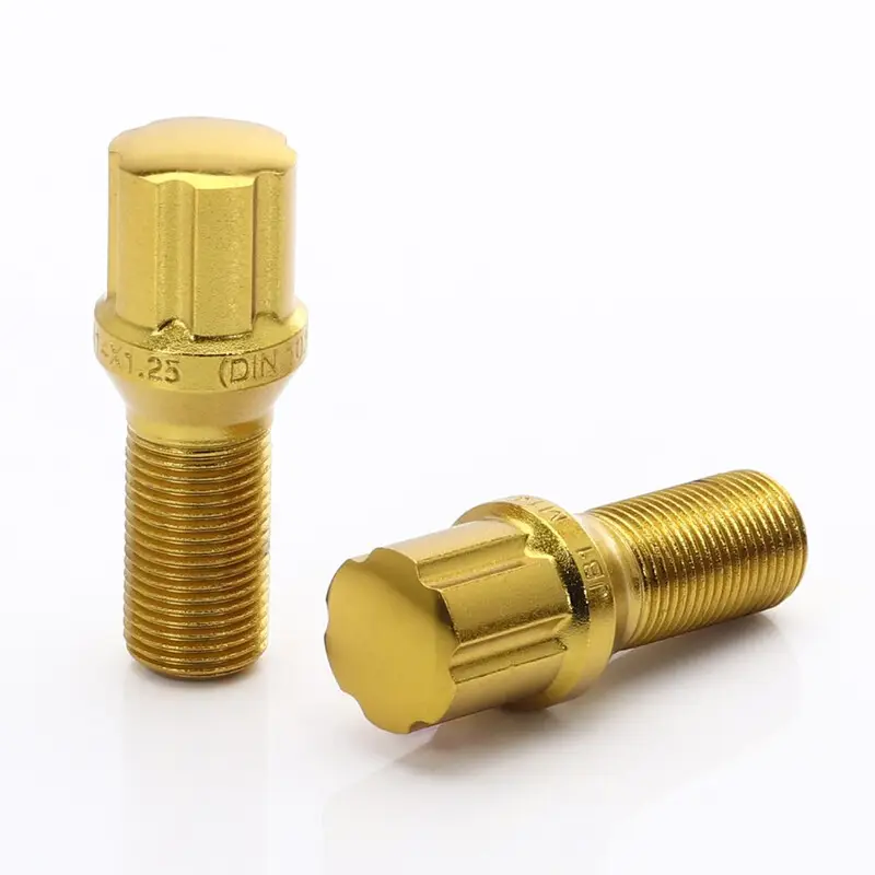 Vis de Roue JB1 Dorées M14x1.25 (Pack de 20) Affaire À Saisir