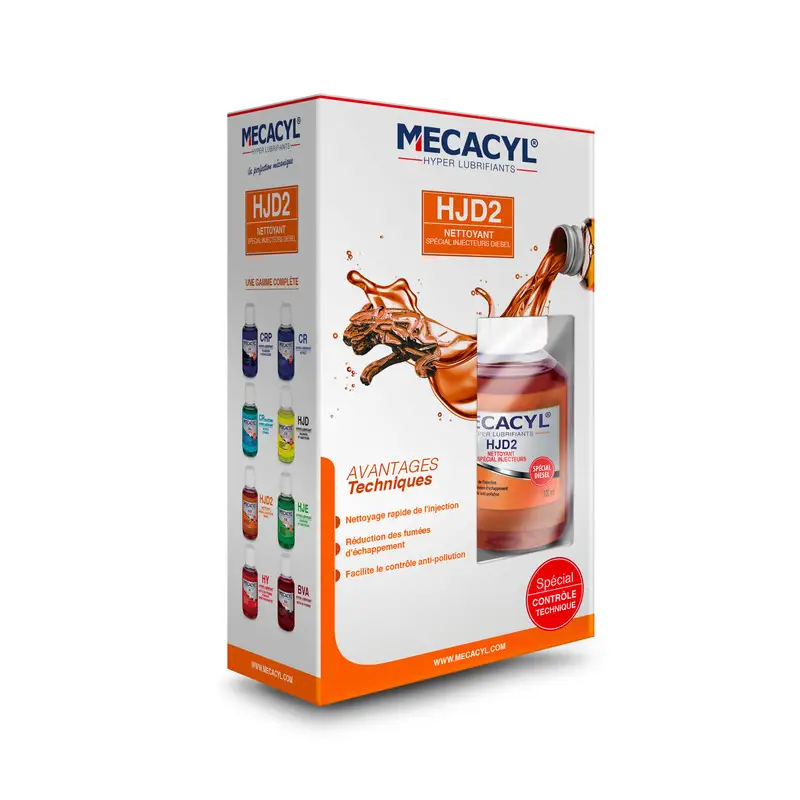 Usine Directe Mecacyl HJD2 Nettoyant Injecteurs Diesel (200 ml)